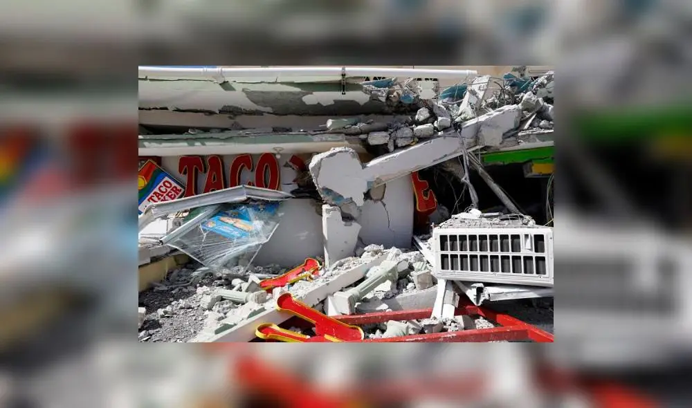 Vista de este jueves de un negocio totalmente destruido Vista de este jueves de un negocio totalmente destruido