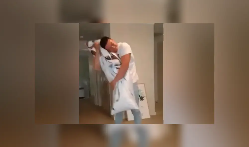 Desliza para ver los momentos más divertidos del video que se hizo viral en Facebook.