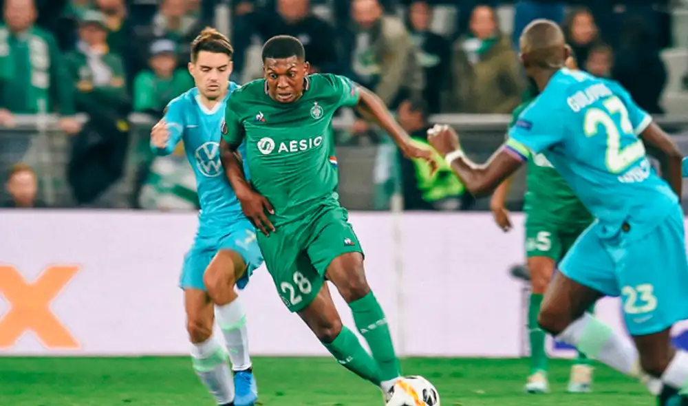 Saint Etienne vs Wolfsburgo: Los vere igualaron 1-1 ante Los Lobos por la Europa League.