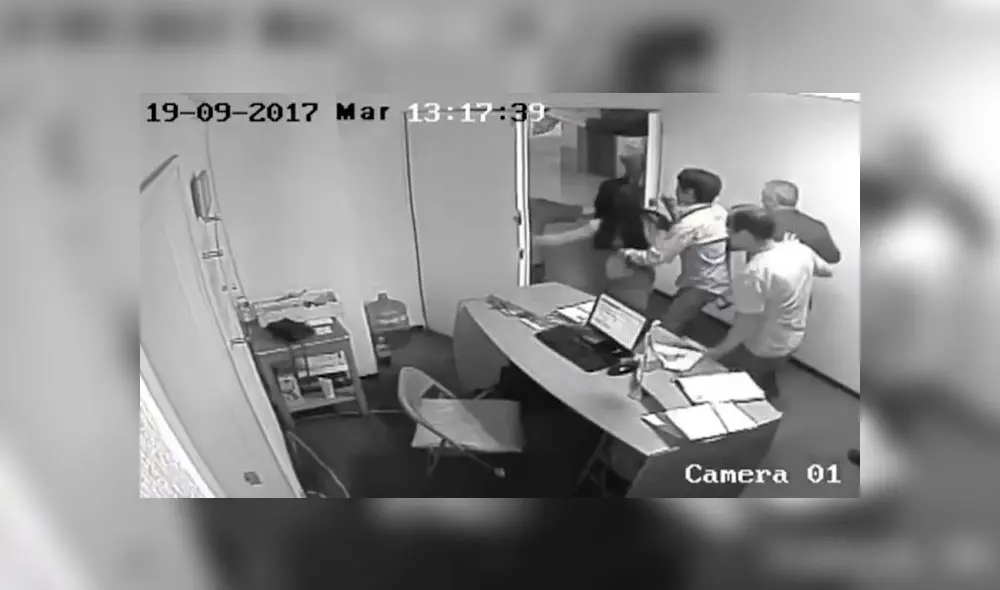 Imágenes del terremoto en México del año 2017. Foto: captura de video. Imágenes del terremoto en México del año 2017. Foto: captura de video.