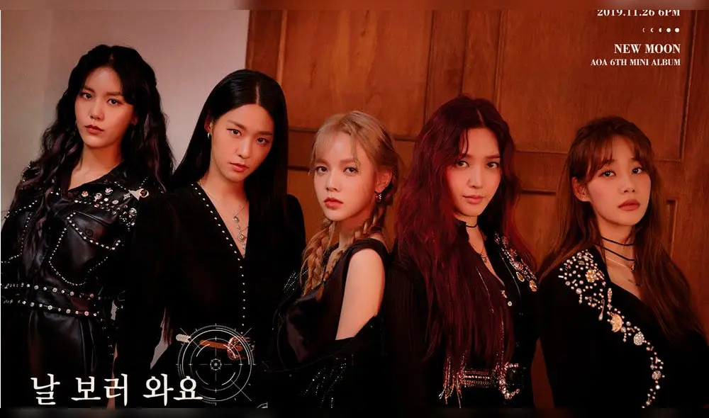 Desliza para ver más fotos de AOA. Créditos: FNC Entertainment