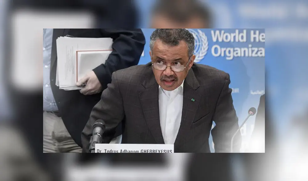 Tedros Adhanom Ghebreyesus, director general de la OMS. Tedros Adhanom Ghebreyesus, director general de la OMS.