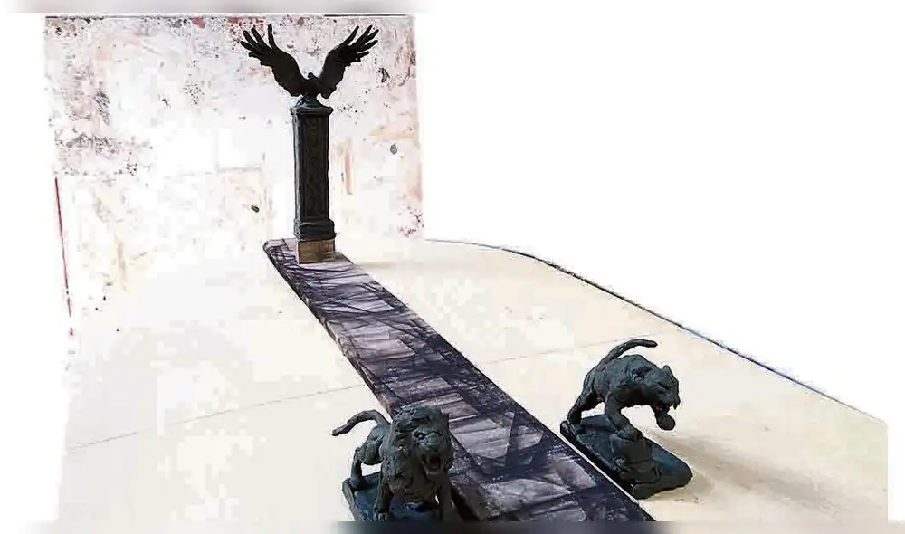 maqueta. El original está sufriendo cambios drásticos.