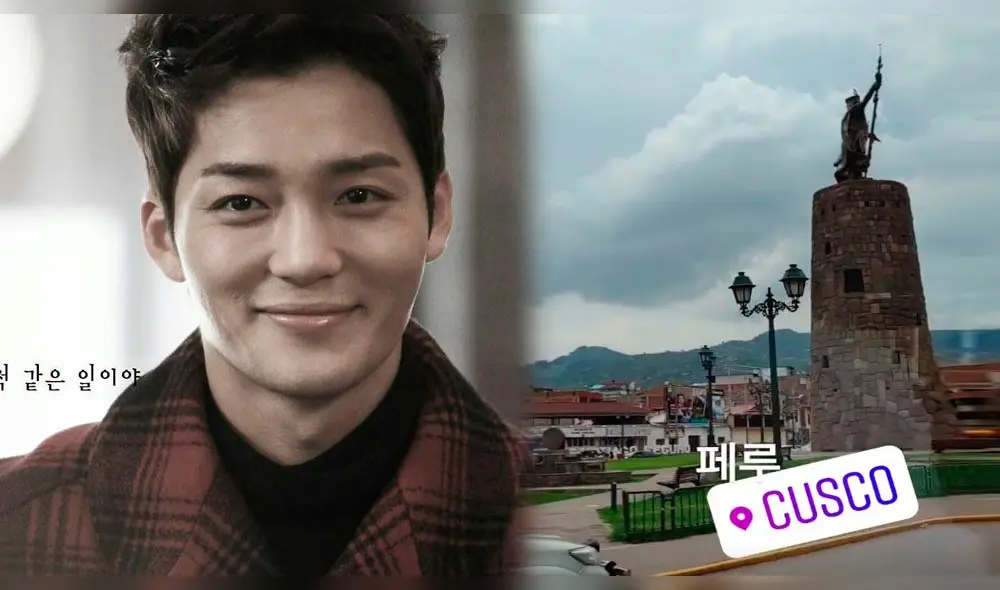 Créditos imagen: Diario La República - Kim Jin Woo en Cusco, Perú - Instagram