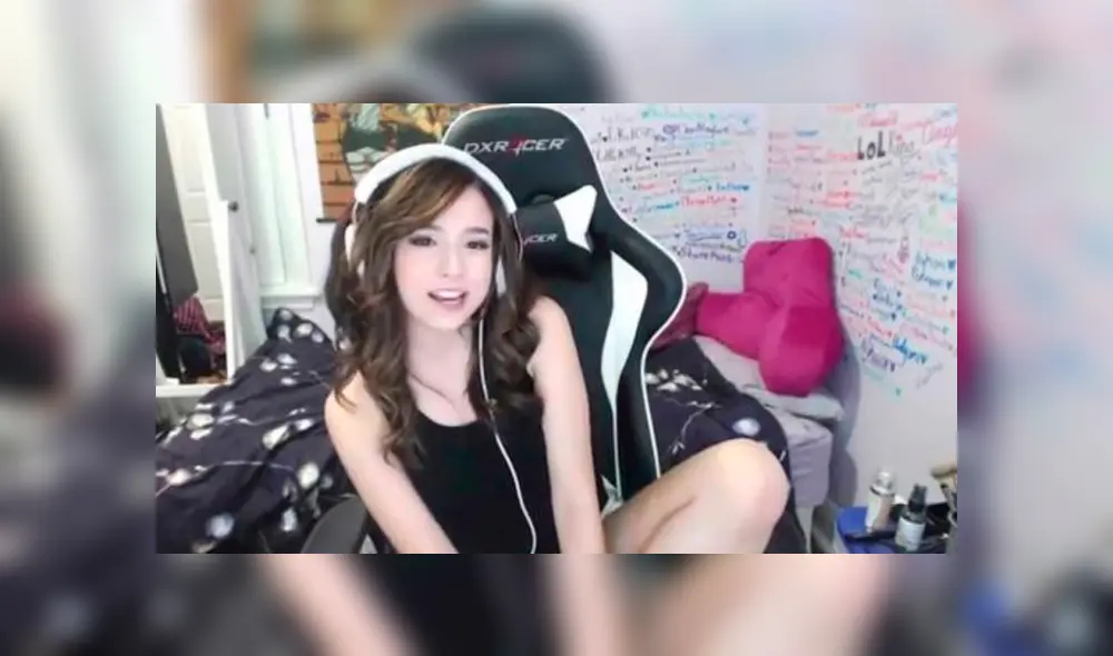 Pokimane es streamer de Fortnite y también es conocida por sus videos en TikTok.