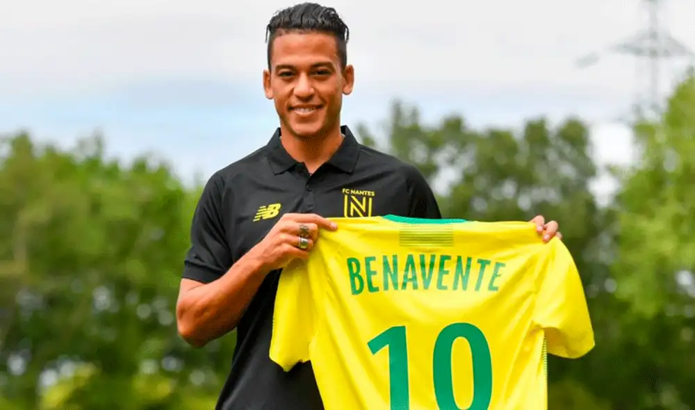 Cristian Benavente fue blanco de críticas por la prensa francesa tras derrota de Nantes ante Metz en la Ligue 1