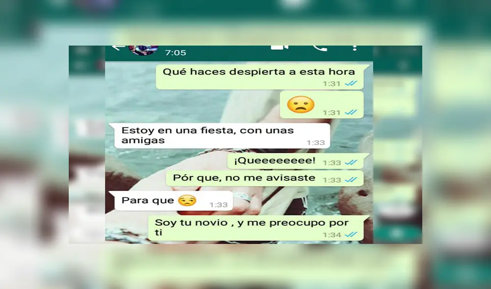 WhatsApp: Chica pone excusas para no ver a su novio y él descubre un triste secreto [FOTOS]