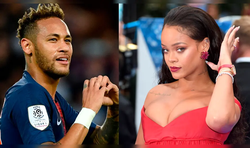 Neymar presume encuentro con Rihanna en Instagram