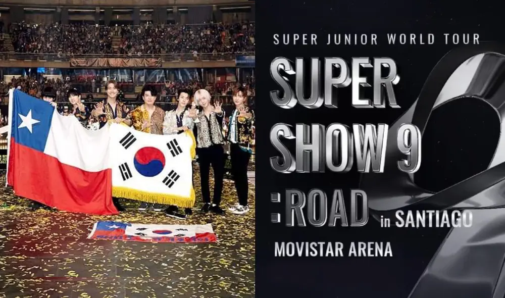 El último concierto de SUPER JUNIOR en Chile fue realizado en 2018. Foto: composición LR/SM