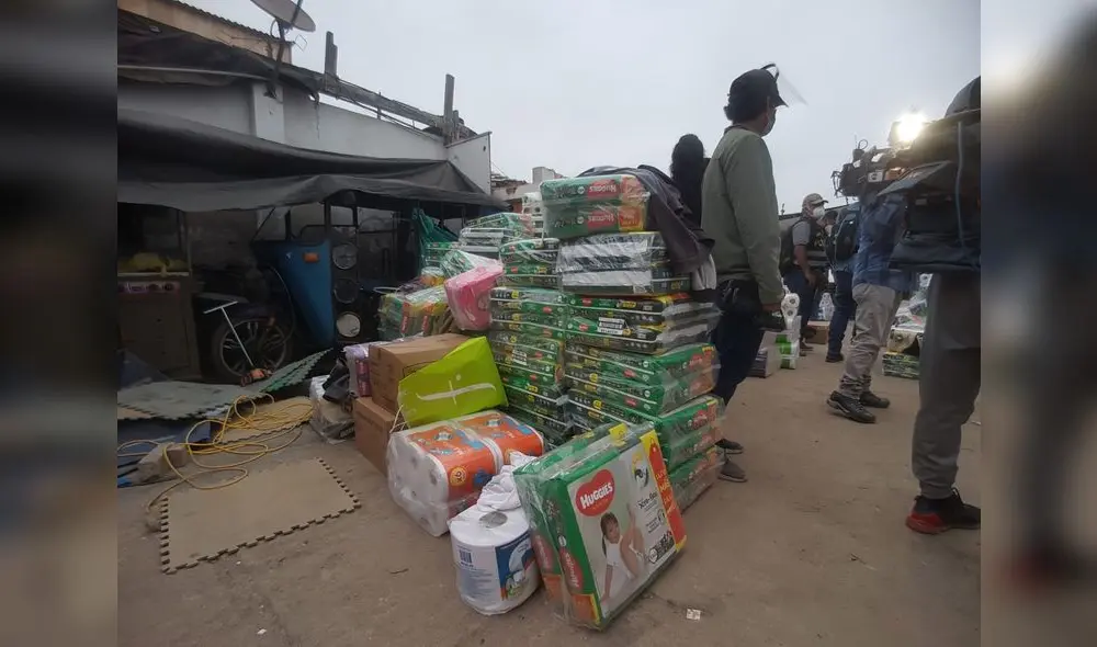 Lurin: Encuentran camión robado con productos sanitarios / Creditos: Grace Mora /URPI-GLR Lurin: Encuentran camión robado con productos sanitarios / Creditos: Grace Mora /URPI-GLR