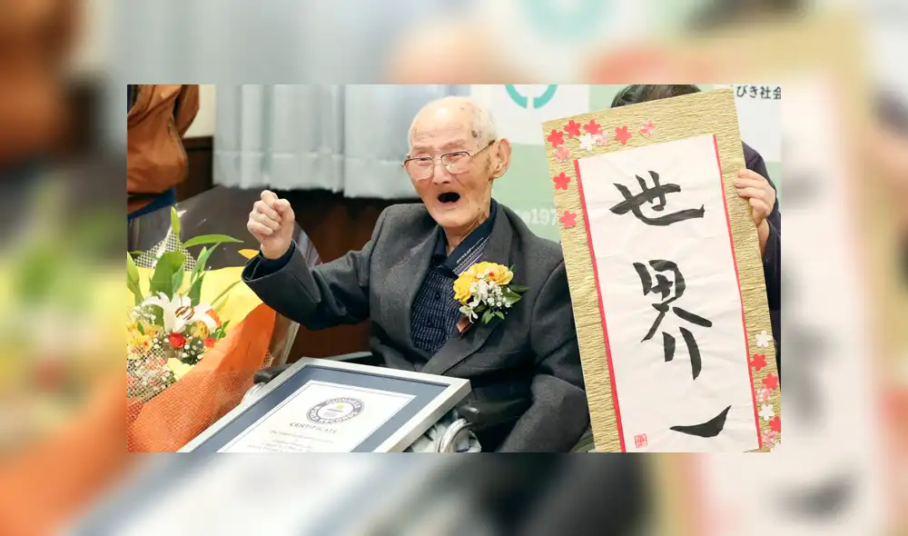 Chitetsu Watanabe falleció a los 112 años después de conseguir el título al hombre más longevo del mundo. (Foto: Reuters) Chitetsu Watanabe falleció a los 112 años después de conseguir el título al hombre más longevo del mundo. (Foto: Reuters)