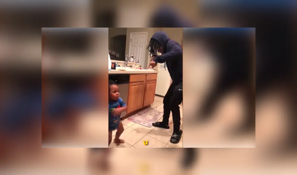 YouTube viral: mujer deja a su esposo al cuidado de su bebé y al volver los descubre en una tierna escena