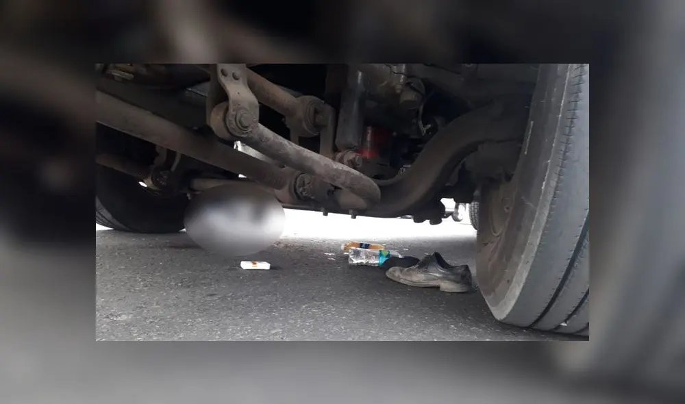 Hombre habría estado ingiriendo licor y quiso cruzar la pista. (Foto: Luis Villanueva / La República)