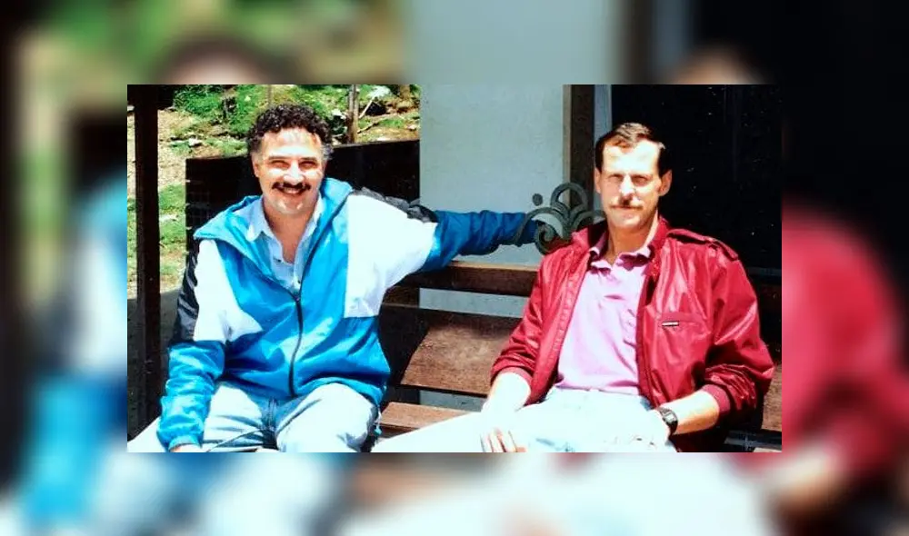 Los exagentes de la DEA en Colombia: Javier Peña y Steve Murphy. Foto: Difusión