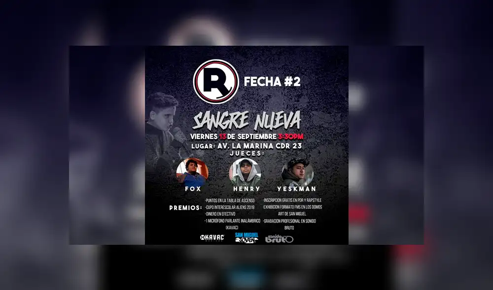 Este viernes 13 de setiembre se realizará la segunda fecha de Sangre Nueva en Raptonda. Este viernes 13 de setiembre se realizará la segunda fecha de Sangre Nueva en Raptonda.