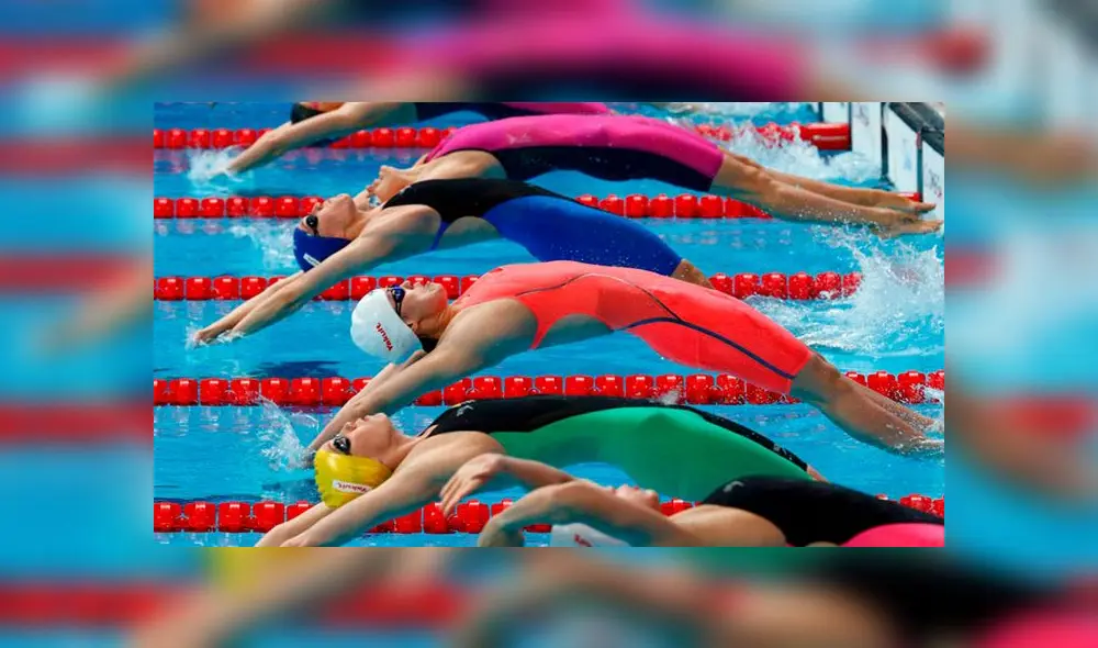 Cuatro nadadoras mexicanas