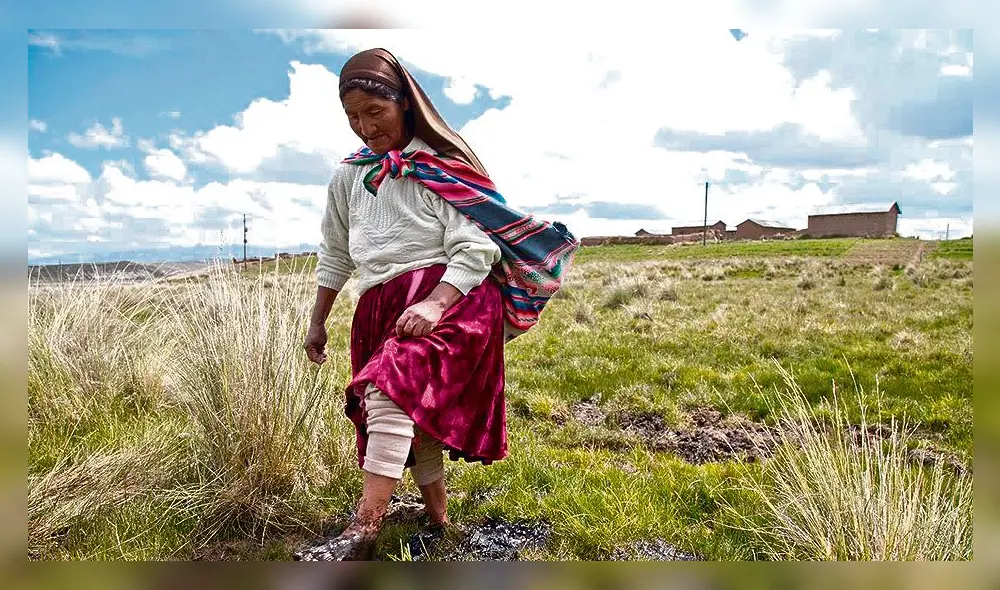 Comuneros afectados.