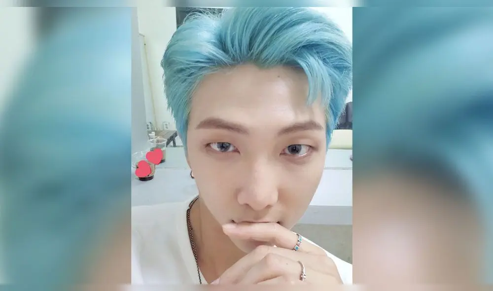 Desliza para ver más fotos de Namjoon de BTS. Créditos: Big Hit Entertainment