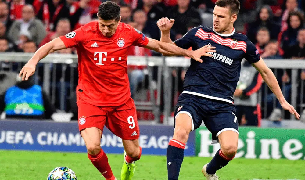 Bayern Munich vence a Estrella Roja EN VIVO: por 1-0 por la Champions League Bayern Munich vence a Estrella Roja EN VIVO: por 1-0 por la Champions League