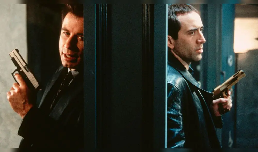 La película de acción se estreno en 1997 y llevó por nombre "Face / Off" - Fuente: difusión La película de acción se estreno en 1997 y llevó por nombre "Face / Off" - Fuente: difusión