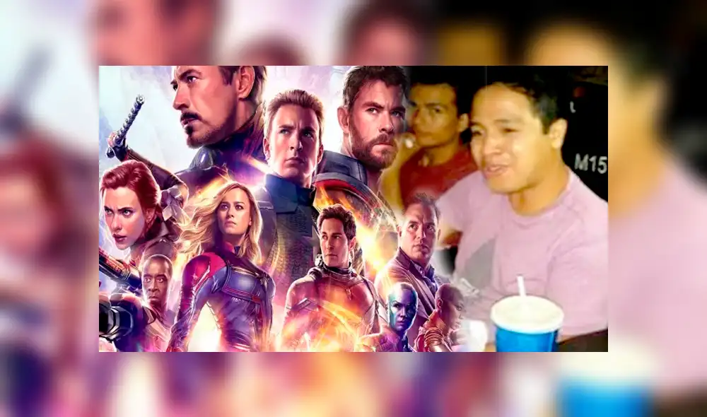 Facebook viral: captan a peruano con su 'arroz chaufa' en plena función de ‘Avengers Endgame' [FOTOS]