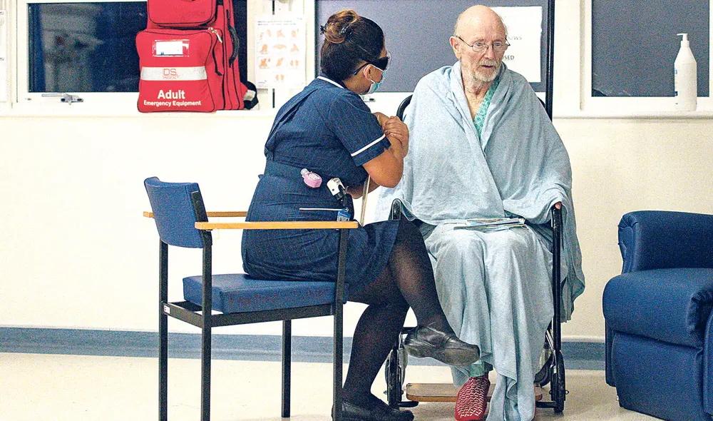 Segundo. William Shakespeare (81), homónimo del dramaturgo. Foto: EFE Segundo. William Shakespeare (81), homónimo del dramaturgo. Foto: EFE