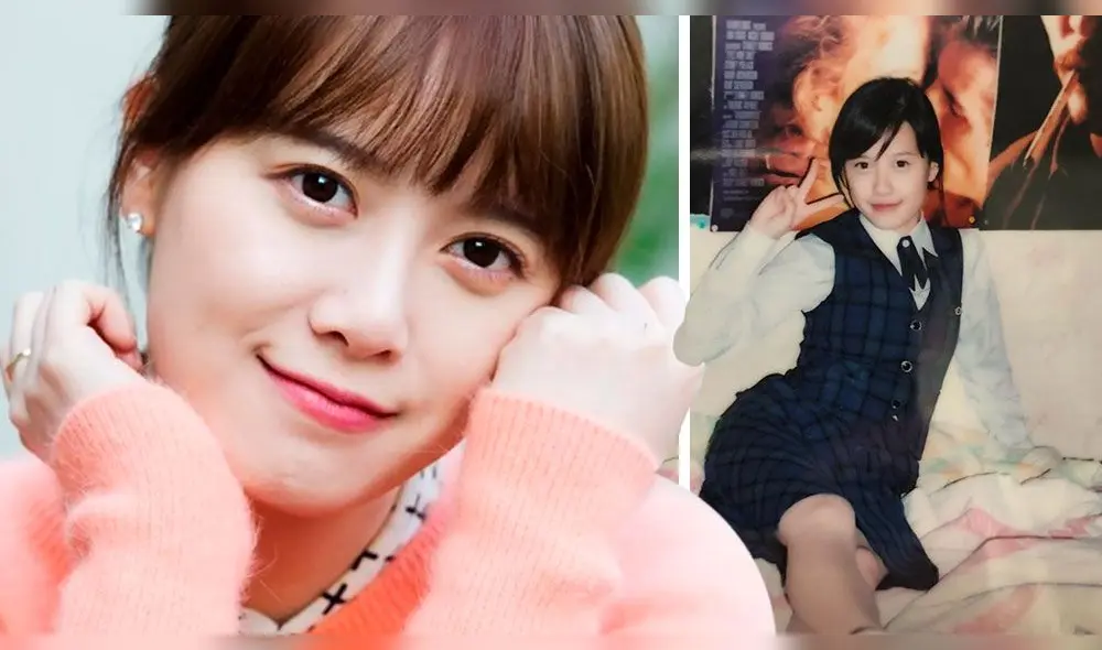 Goo Hye Sun compartió en Instagram imágenes desconocidas de su infancia.