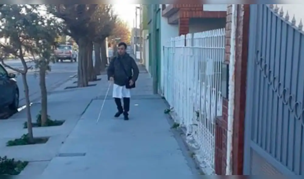 Fútbol argentino: Lucas Romagnoli, el fiel hincha invidente del Villa Mitre. Foto: Facebook. Fútbol argentino: Lucas Romagnoli, el fiel hincha invidente del Villa Mitre. Foto: Facebook.