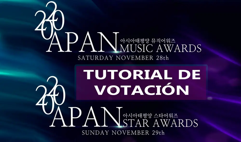 Tutorial de votación para los APA 2020 Foto: allthekstar