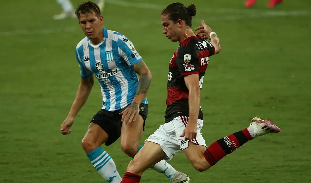 Flamengo se mide con Racing por el pase a cuartos de final de la Copa Libertadores 2020. Foto. AFP