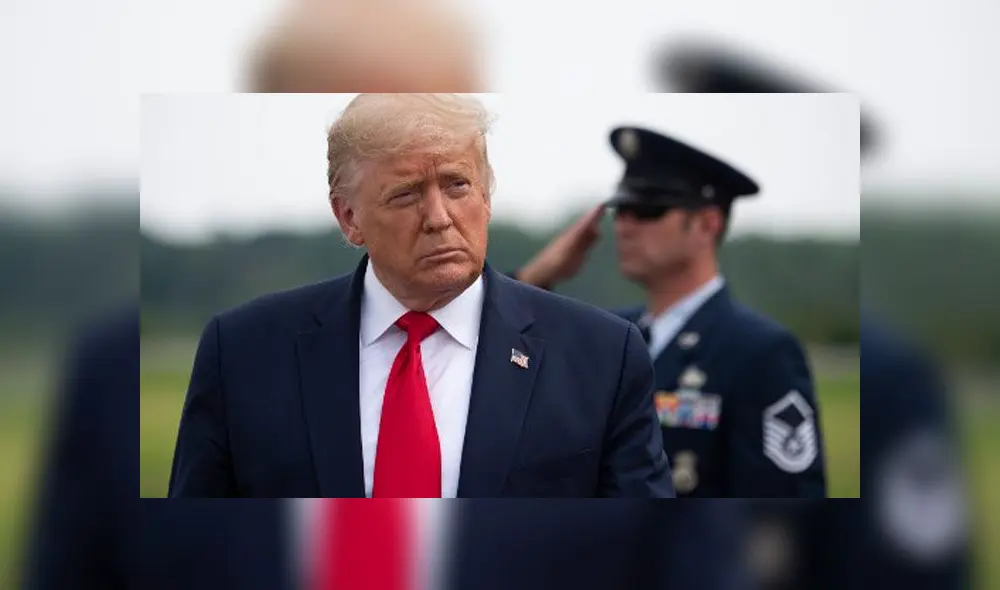 Donald Trump, presidente de los Estados Unidos. Foto: AFP.