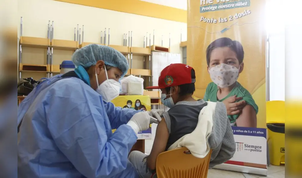 avance. El 60% de menores de 5 a 11 años tiene primera dosis. avance. El 60% de menores de 5 a 11 años tiene primera dosis.