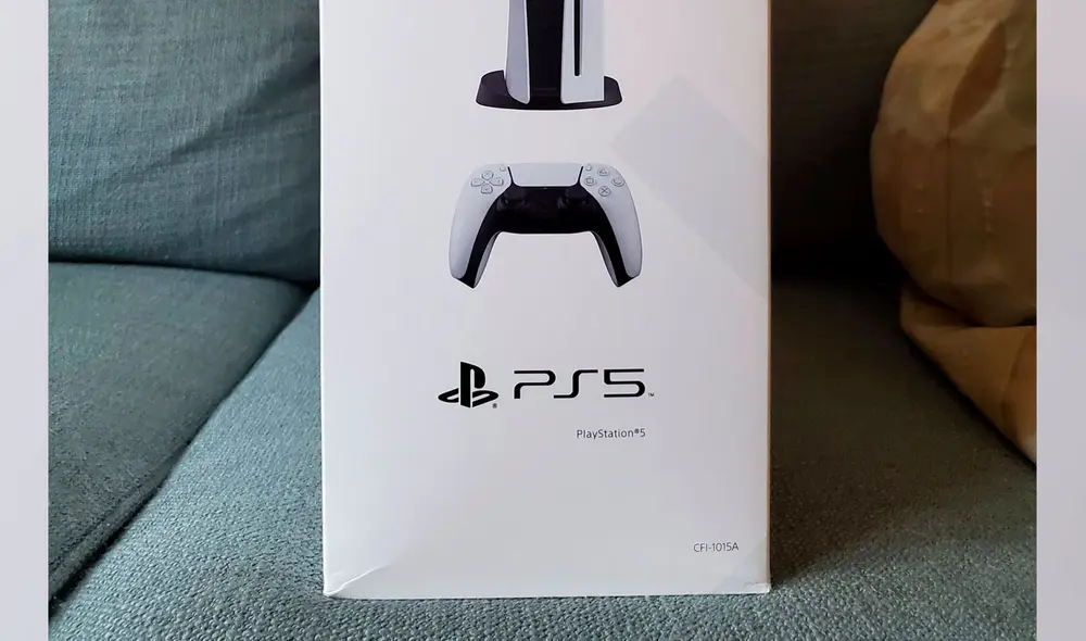 Desliza para ver más fotos de la PS5 en su caja. Foto: Twitter Desliza para ver más fotos de la PS5 en su caja. Foto: Twitter