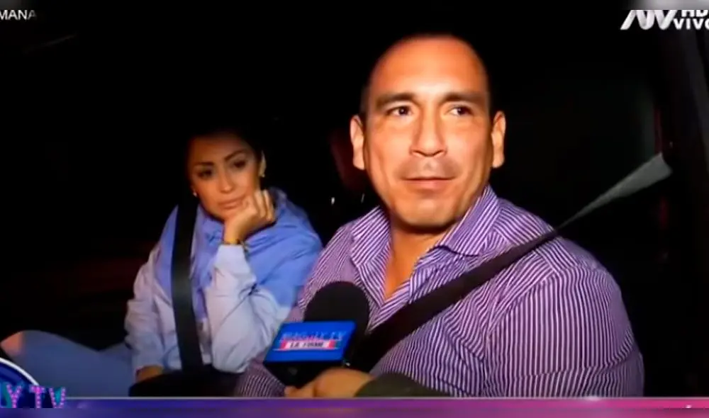 La exconductora presentó a su nueva pareja en informe de Magaly TV, la firme. Foto: captura ATV