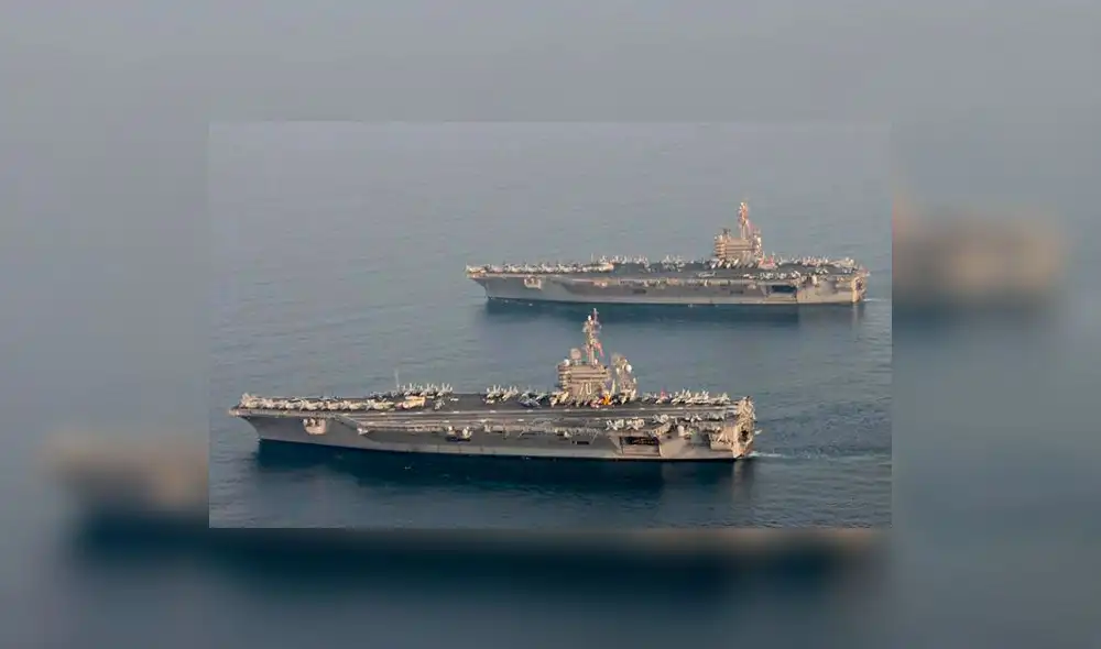 EE.UU.: Portaaviones norteamericanos se dirigen a la Península de Corea EE.UU.: Portaaviones norteamericanos se dirigen a la Península de Corea