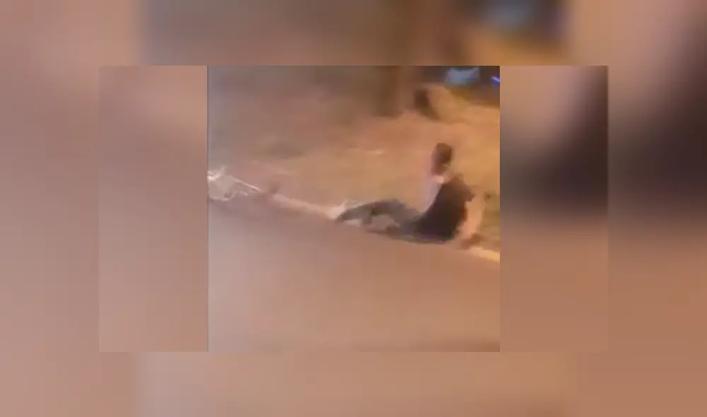 El joven recibió una dura lección y fue criticado por varios usuarios, quienes esperan que no se repitan estas acciones. Foto: captura. El joven recibió una dura lección y fue criticado por varios usuarios, quienes esperan que no se repitan estas acciones. Foto: captura.