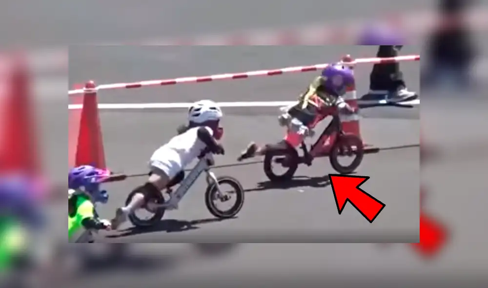Facebook: Niñas compiten en carrera de ciclismo, pero peculiar detalle desata miles de burlas [VIDEO]