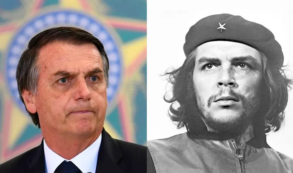 El presidente brasileño acompañó su comentario con una fotografía del momento en que el histórico revolucionario era detenido en Bolivia. Foto: Composición / AFP El presidente brasileño acompañó su comentario con una fotografía del momento en que el histórico revolucionario era detenido en Bolivia. Foto: Composición / AFP