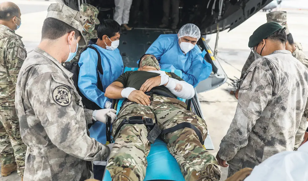 Las embarcaciones de la Marina fueron atacadas por delincuentes narcoterroristas en el Vraem mientras realizaban operaciones fluviales. Foto: Aldair Mejía/La República