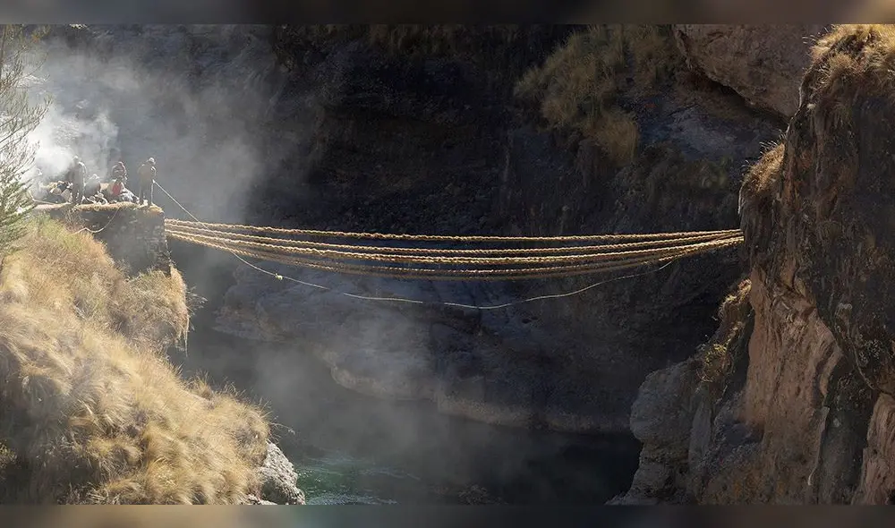 Después de Inkarri produjo el documental ‘Q’eshwachaka’.