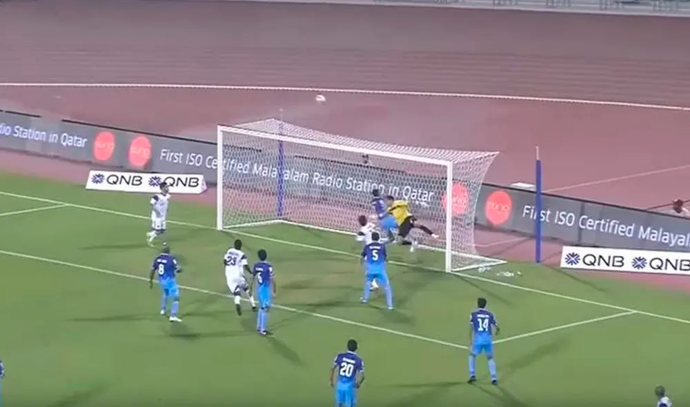 La Primera División del fútbol catarí fue testigo de una juguada insólita que se hizo viral por la plataforma de YouTube. La Primera División del fútbol catarí fue testigo de una juguada insólita que se hizo viral por la plataforma de YouTube.