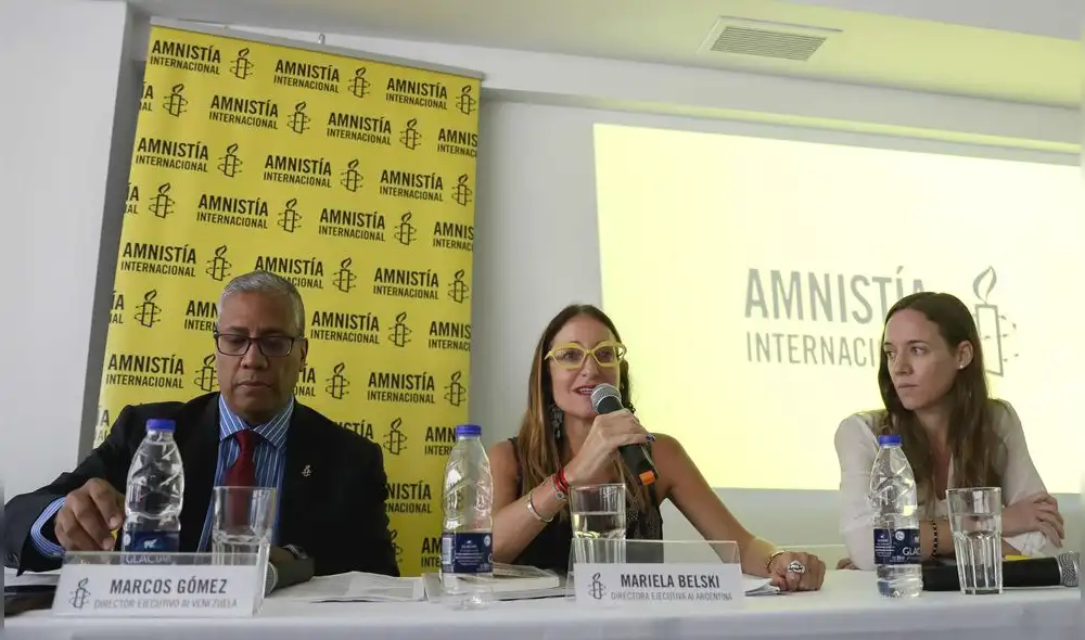 Amnistía acusa a Argentina de utilizar a migrantes como "chivos expiatorios" Amnistía acusa a Argentina de utilizar a migrantes como "chivos expiatorios"