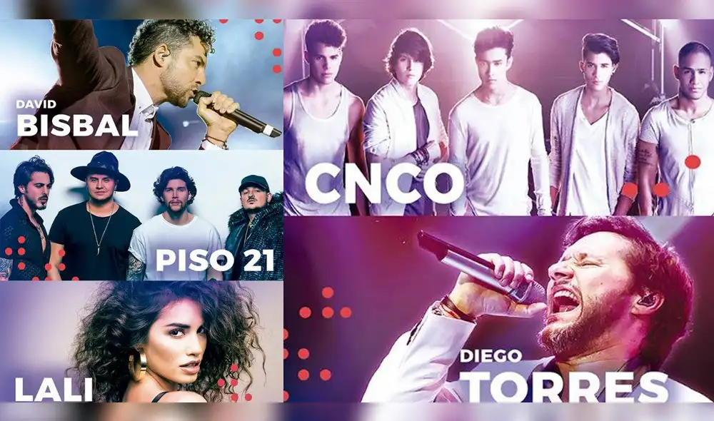 David Bisbal y Diego Torres llegan a Lima para “Radio Disney vivo”