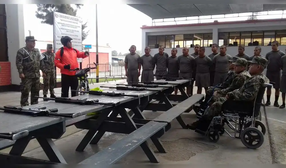 Ejército peruano, pionero en integrar personal con discapacidad