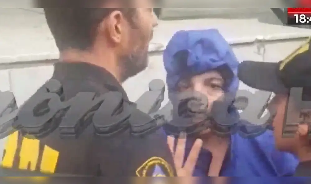 Tuvo que retirarse en una ambulancia y ahora se encuentra en manos de las autoridades. Foto: Difusión. Tuvo que retirarse en una ambulancia y ahora se encuentra en manos de las autoridades. Foto: Difusión.