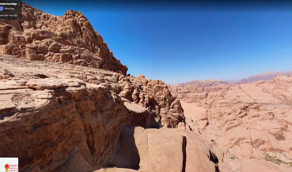 Desliza las imágenes para ver cómo luce el desierto en el que se filmó Aladdín con Will Smith. Foto: captura de Google Maps Desliza las imágenes para ver cómo luce el desierto en el que se filmó Aladdín con Will Smith. Foto: captura de Google Maps