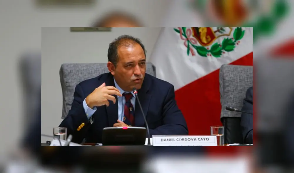 Ministro Daniel Córdova se presenta en el Congreso por salida de viceministro Ministro Daniel Córdova se presenta en el Congreso por salida de viceministro