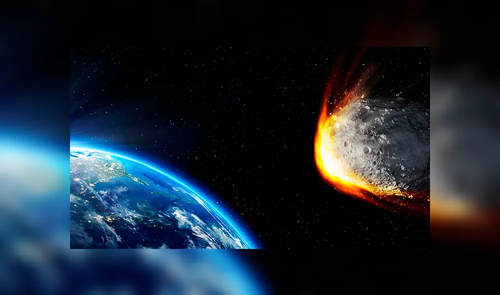 Si un asteroide de 300 metros de diámetro cayera en la Tierra a una velocidad de 30 kilómetros por segundo, provocaría una explosión de 5 000 megatones. Créditos: Shutterstock