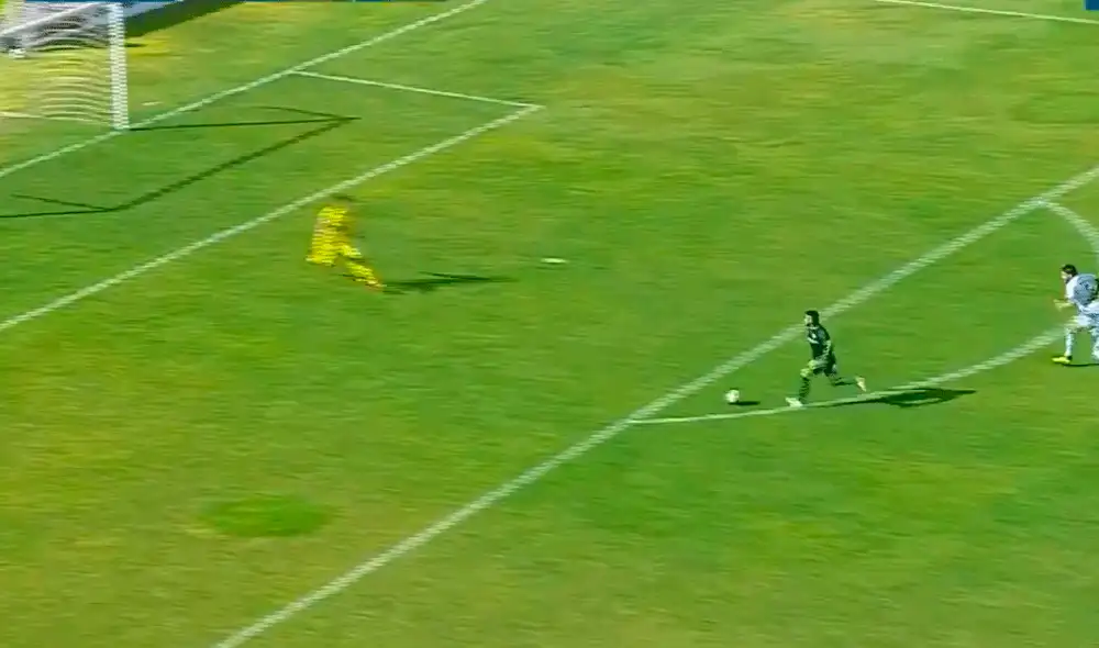 Mario Ramírez el gol de año en la Liga 1. Mario Ramírez el gol de año en la Liga 1.