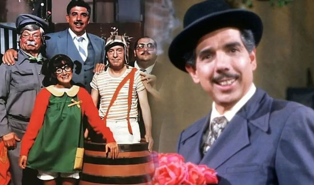 El profesor Jirafales fue uno de los personajes más populares de "El Chavo del 8" y el más alto del elenco. Foto: composición LR/Televisa